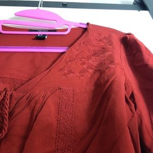 Cute bohemian crop top